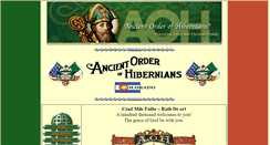 Desktop Screenshot of milehibernians.com