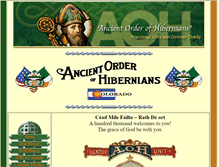 Tablet Screenshot of milehibernians.com